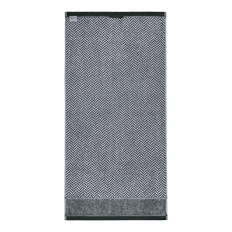 herzbach home Hand Towel Set of 2 100% Cotton 50
