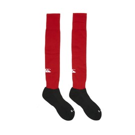 Canterbury Unisex Team Rugby Sock, Flag Red, XL
