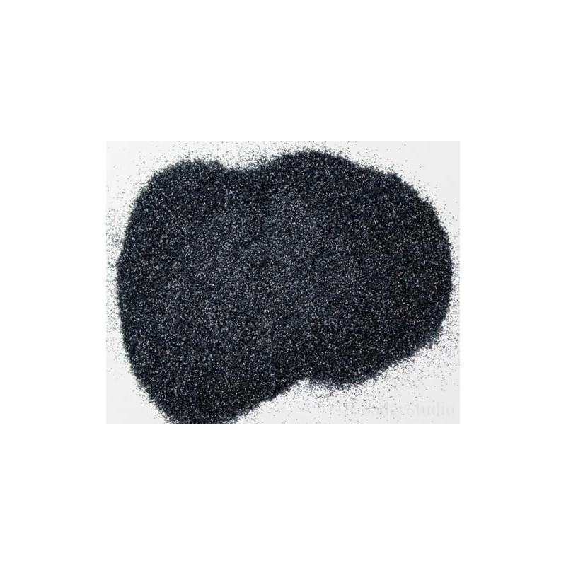 EliteKoopers 10g Black Sparkling Ultra Fine Glitter Powder, Extra Fine