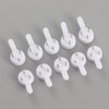 Vctitil 80Pcs Hangers for Hardware Concrete Wall Hooks Invisible Nail