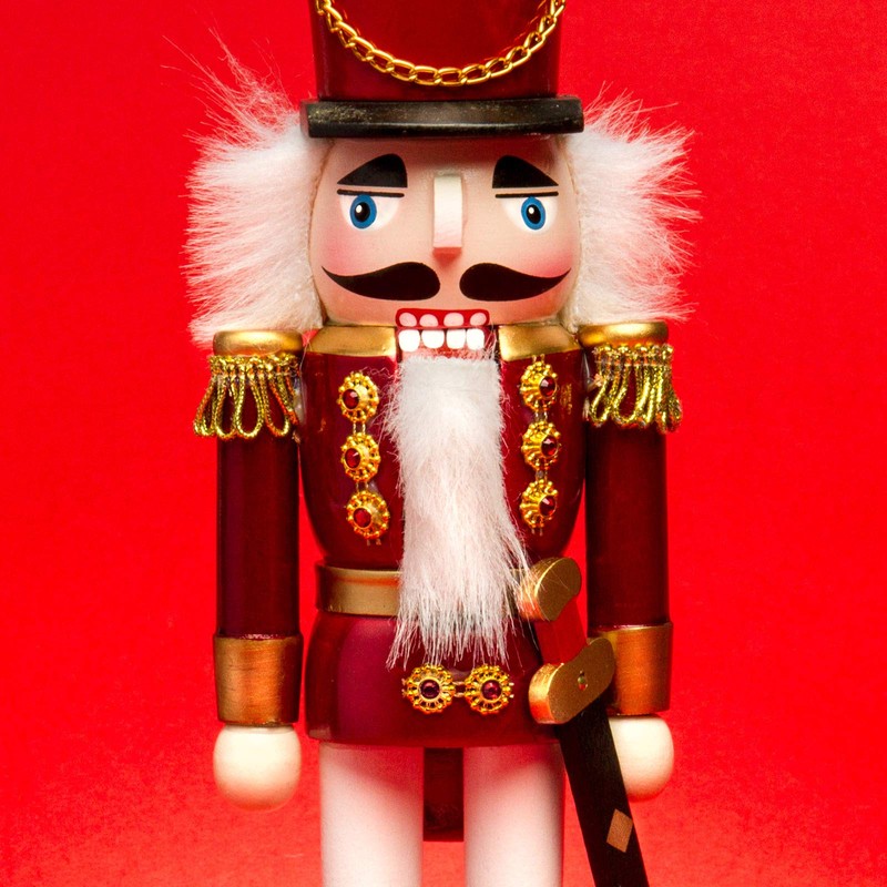 SIKORA NK-I Decorative Wooden Nutcracker Figurine, Various Designs, 3 Sizes,