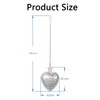 Ryaupy 4pcs Heart Shaped Stainless Steel Tea Infuser - Heart