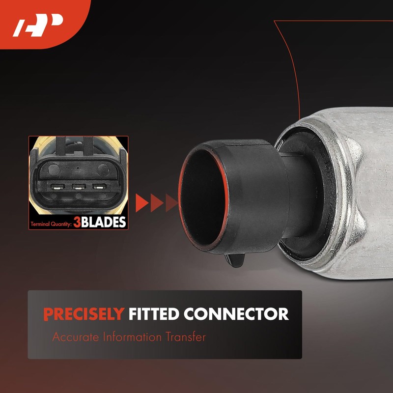 A-Premium Engine Exhaust Pressure Sensor [3 Pins] Compatible with Ram