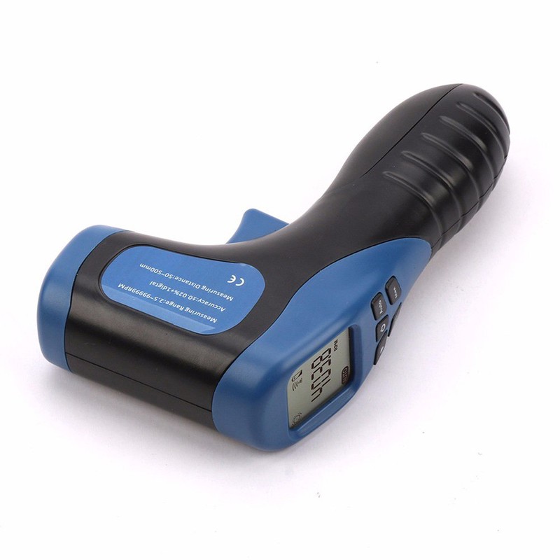 RGBS Digital Tachometer, Non-Contact Digital Tachometer for Automotive, 2.5-99999 RPM