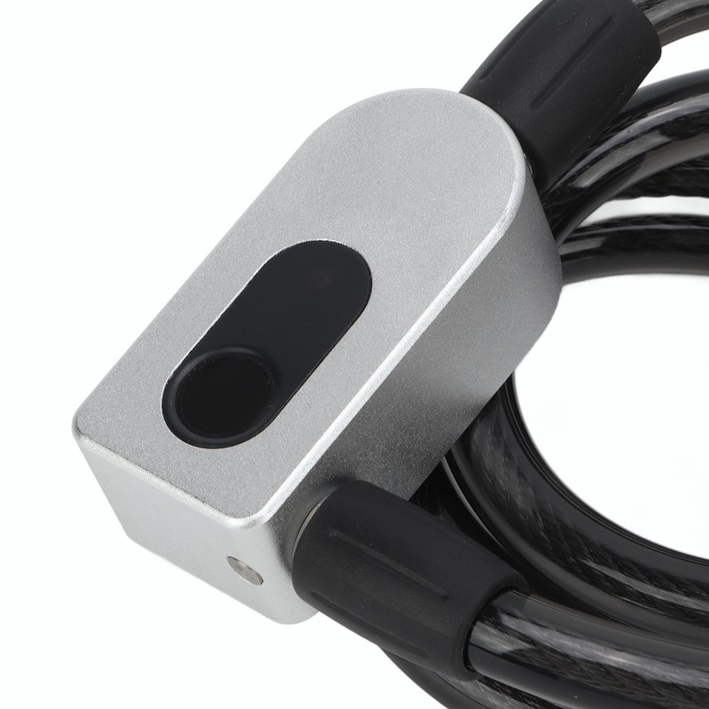 Smart Bluetooth Fingerprint Cable Lock Anti Theft Keyless Electronic for
