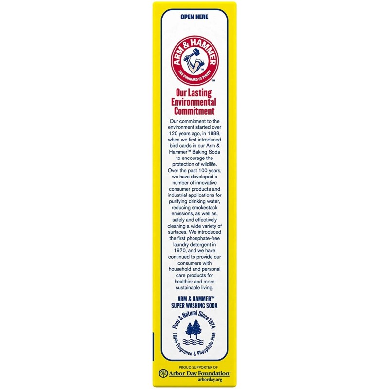 Arm & Hammer Super Washing Soda Detergent Booster & Household