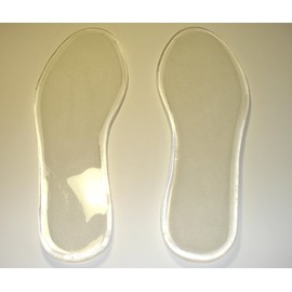 Semi Liquid Polymer Gel Shoe Insoles - Foot Insoles (Large (M 10.5-11 - W 11.5-12))
