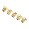 Mtsooning 5Pcs Pneumatic Air Breather Vent Silencer Muffler Threaded NPT