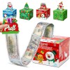 4 Pack Christmas Money Box for Cash Gift Money Roll