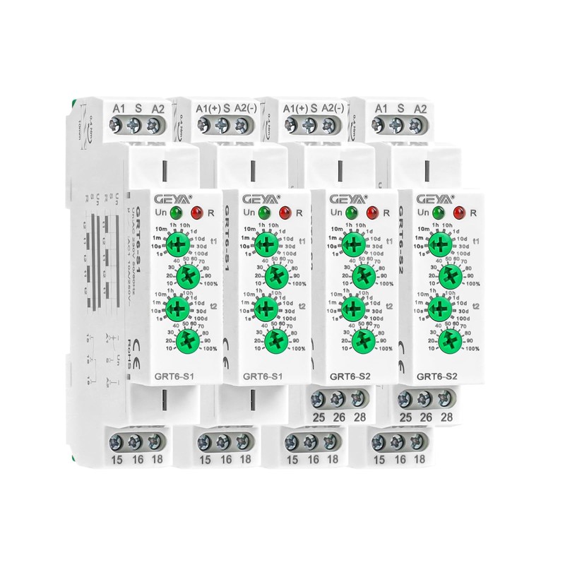 Asymmetric Cycle Timer Relay 1SPDT AC 230V 10A Long or
