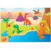 Baker Ross FC806 Dinosaur Scene Sticker Side Set - Pack