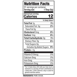 Gefen 100% Pure Premium Dutch Processed Cocoa 16oz (2 Pack), Kosher for Passover