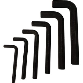 Professional EZ Travel Collection Extra Large Allen Wrench Jumbo Hex Key Set (SAE: 3/8", 7/16", 1/2", 9/16", 5/8", 3/4")