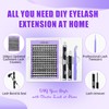 DIY Eyelash Extensions Set, Individual Cluster Lashes, Natural Cluster Eyelashes,