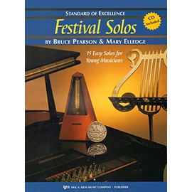 W37TP - Standard of Excellence - Festival Solos Book/CD Book 2 - Trumpet