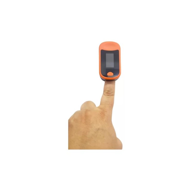 Oximetro Pulso De Dedo Fs20e Inhalacare (Naranja)