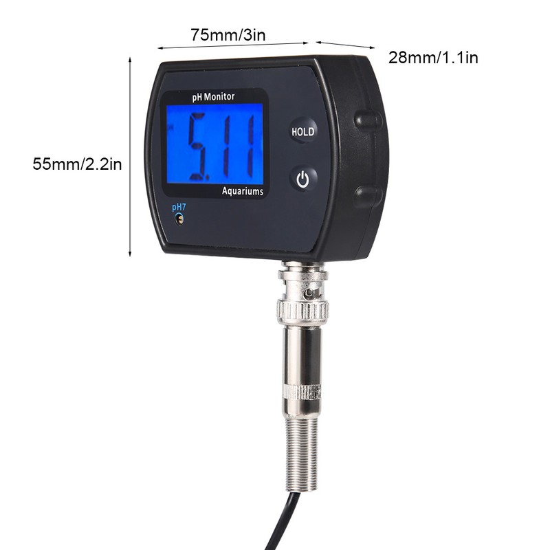 0.00-14.00 pH Meter Tester Online Water Quality Tester Testing Instrument