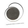 WOONEKY 12mm Thick Foam Tape Speaker Gasket Noise Insulation Foam
