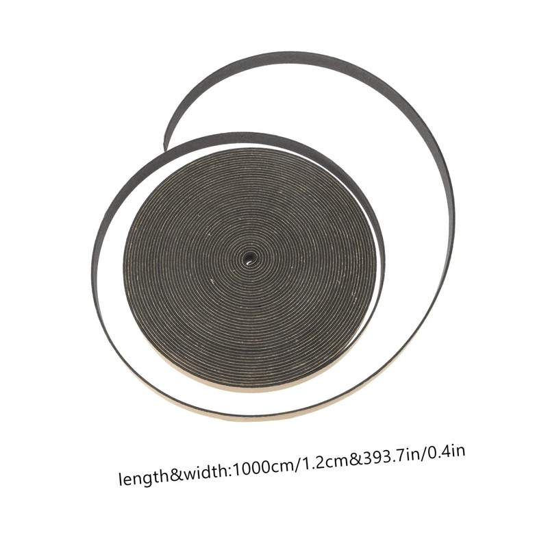 WOONEKY 12mm Thick Foam Tape Speaker Gasket Noise Insulation Foam