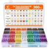JOREST 300Pcs Car Fuse Assortment Kit, 160 Mini Blade Fuses