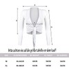Gloop Women's Beautiful Elegant Long Sleeve Bolero Jacket Knot -