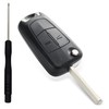Kesiku Vauxhall Key Fob Replacement for Opel Astra Antara Zafira