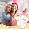 Baby Shower Game Cards, Shaped Card Prediction and Advice Card
