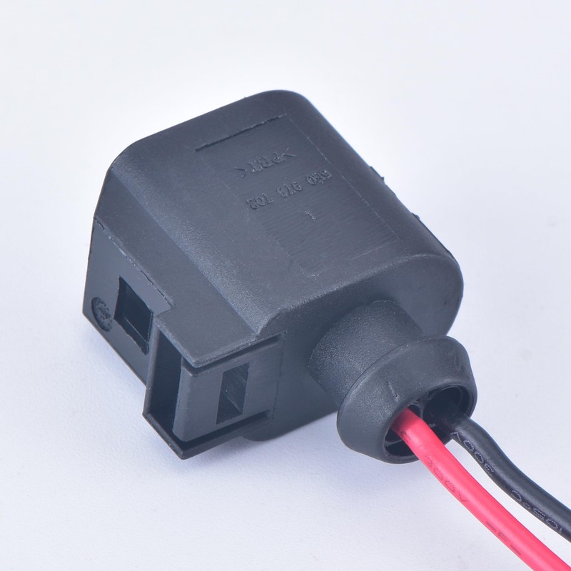 DECKBU 2 Pin ABS Speed Sensor Harness Plug Connector for