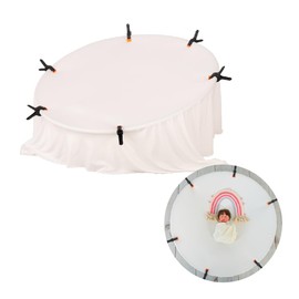 Kate Newborn Photography Props Stainless Steel Stand with 6 Clamps for Baby Photoshoot