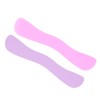 2Pcs Silicone False Eyelash Holder, Reusable Wave Shape Eyelash Extension