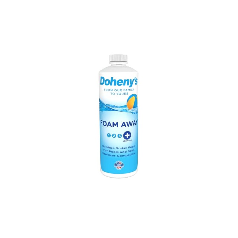 Doheny's Pool Foam Away | 100% Professional Grade De-Foamer |