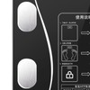 Electric Weighing Scale LCD Display Smart Body Fat Scale Tempered