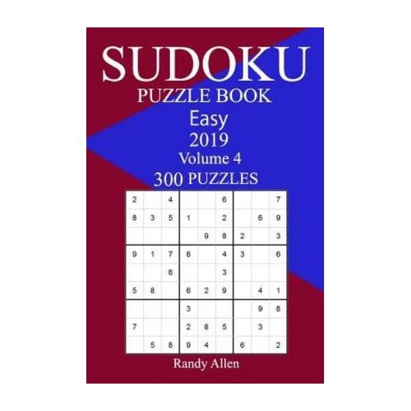 300 Easy Sudoku Puzzle Book 2019