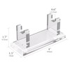 Linkidea Desktop Men's Shaver Holder, Acrylic Shaver Holder Stable for