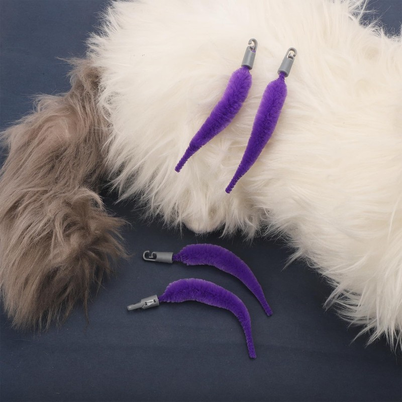 BOXOB 5pcs Cat Ball Toy Replacement Tails, Interactive Cat Toy