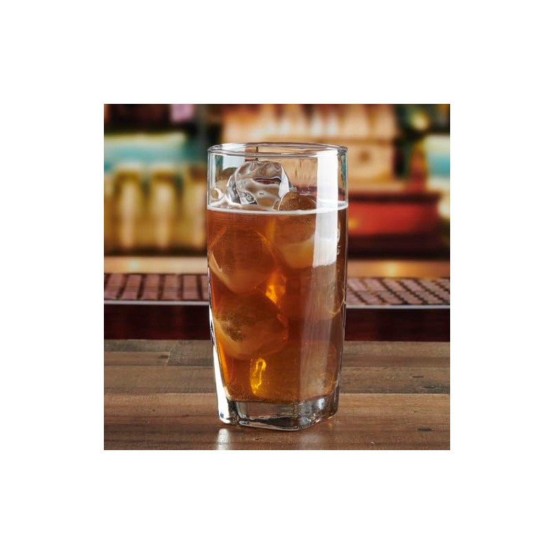 Anchor Hocking 16 Ounce Rio Drinking Classes (4-piece, clear, dishwasher