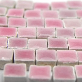 Micro Mosaic Tiles 3/16inch 5x5mm, 1000 pcs, Purple red, WV02