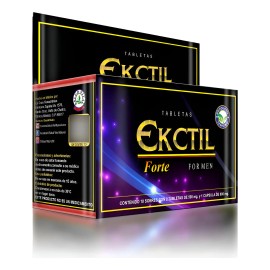 Ekctil Forte For Men 10 Sobres De 2 Tab Y 1 Cap Salud Vital Na