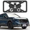 No Drill Front License Plate Bracket Mount Kit Compatible with