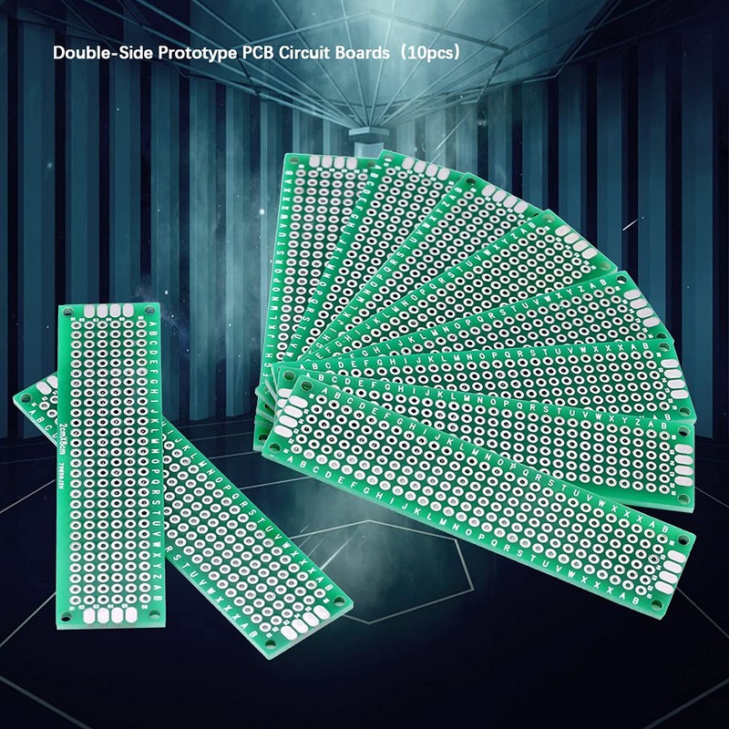 10pcs 2 x 8cm Double Sided PCB Board Perforated Grid