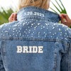 Bride Rhinestone Stickers – Self Adhesive Bling Letters for Bachelorette