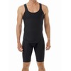 Underworks USA Mens Compression Bodysuit Shaper - Girdle for Gynecomastia