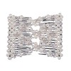 Ruihfas Delicate Women Girls Easy Stretch Pearls Combs Beaded Hair
