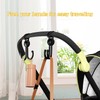 Pram Hooks, Pram Hook Clips, Swivel Double Hooks, Heavy Duty