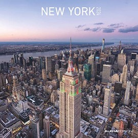 New York 2024 - Brochure Calendar 30 x 30 cm (30 x 60 cm Open) - Calendar with Space for Notes - Picture Calendar - Wall Planner - Wall Calendar