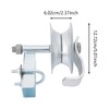6.3" Sliding Gate Kit Rolling Gate Hardware Kit,2 Pipe Track