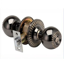 Keyed Door Knob Handle for Bedroom and Bathroom Room Door Lock