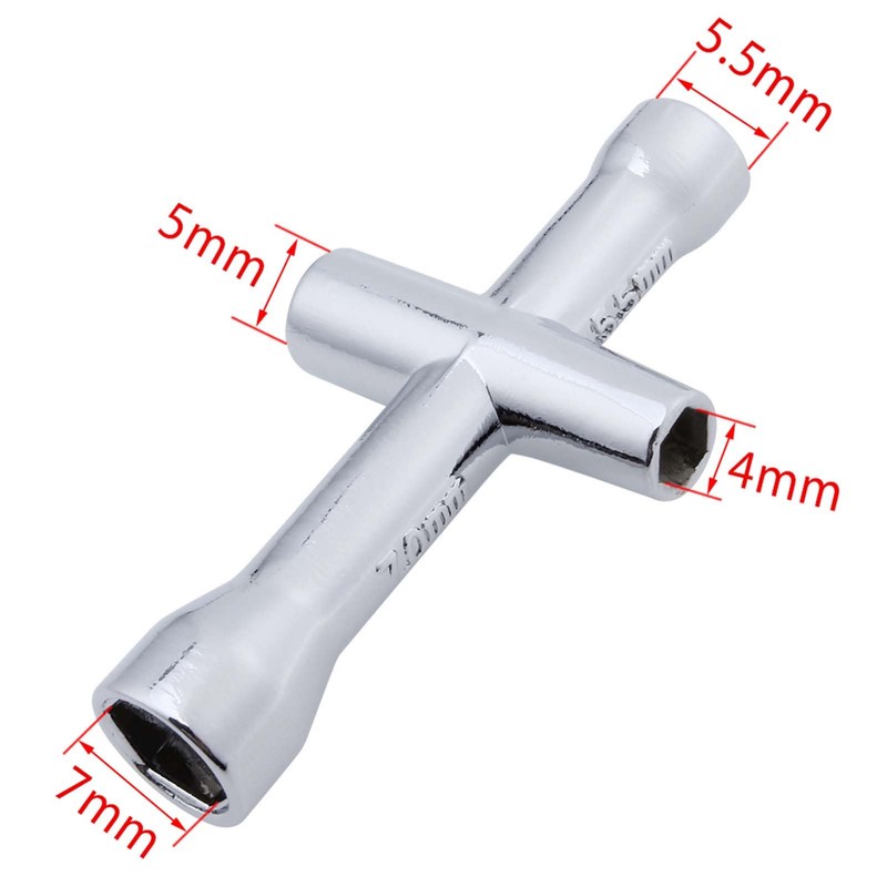 HobbyPark RC Hex Nut Driver Set 24mm 25mm 4mm 5mm