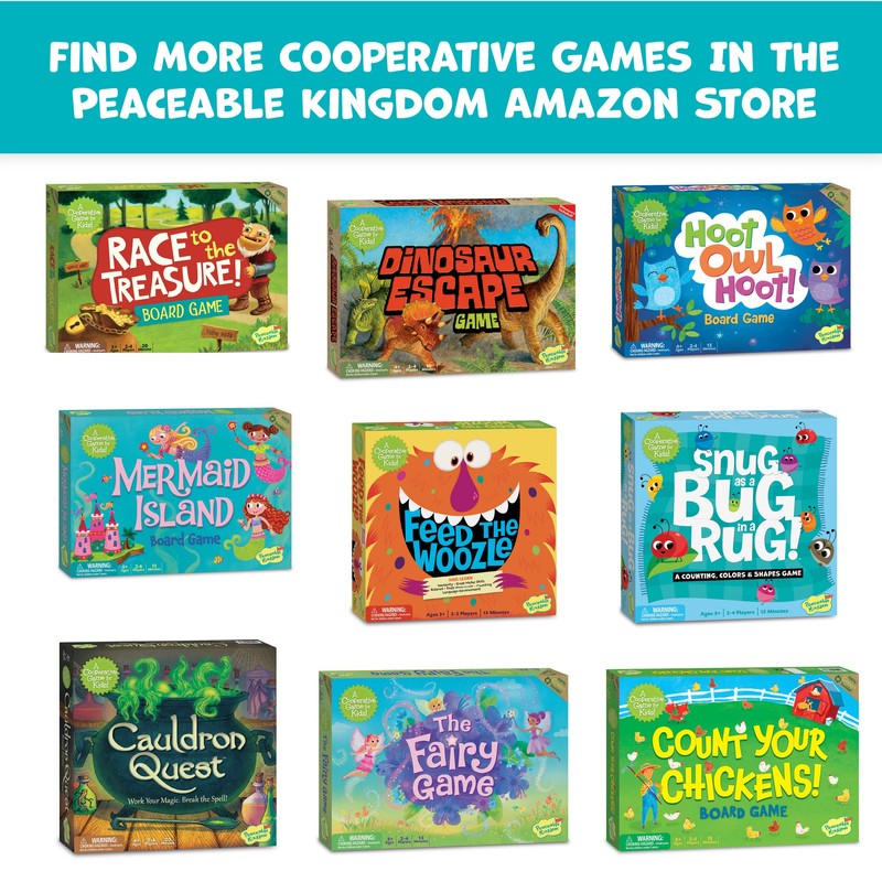 Peaceable Kingdom Mermaid Island Award Winning Cooperative Board Game for