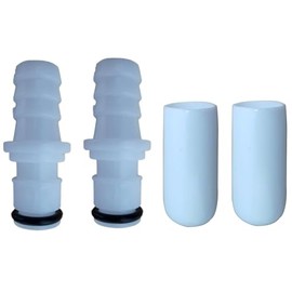 Fits for 2 M236 Male Connectors + 2 Caps for Testing Sleep Number replacement Bed Air Chamber leaks